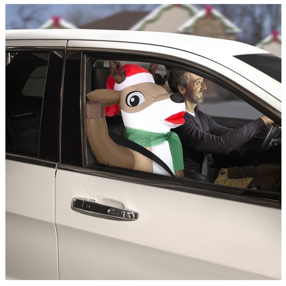 Car Buddy Reindeer Inflatable - Picture 1 of 6